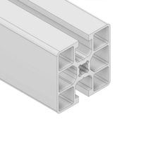 MODULAR SOLUTIONS EXTRUDED PROFILE<br>45MM X 45MM 2GG SMOOTH SIDES INLINE, CUT TO THE LENGTH OF 1000 MM